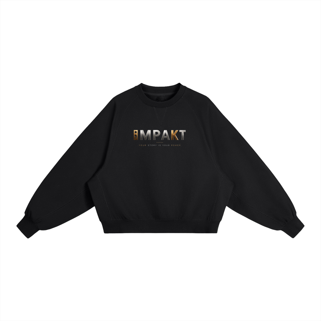 Essential Heavyweight Dolman Sleeve Boxy Sweatshirt