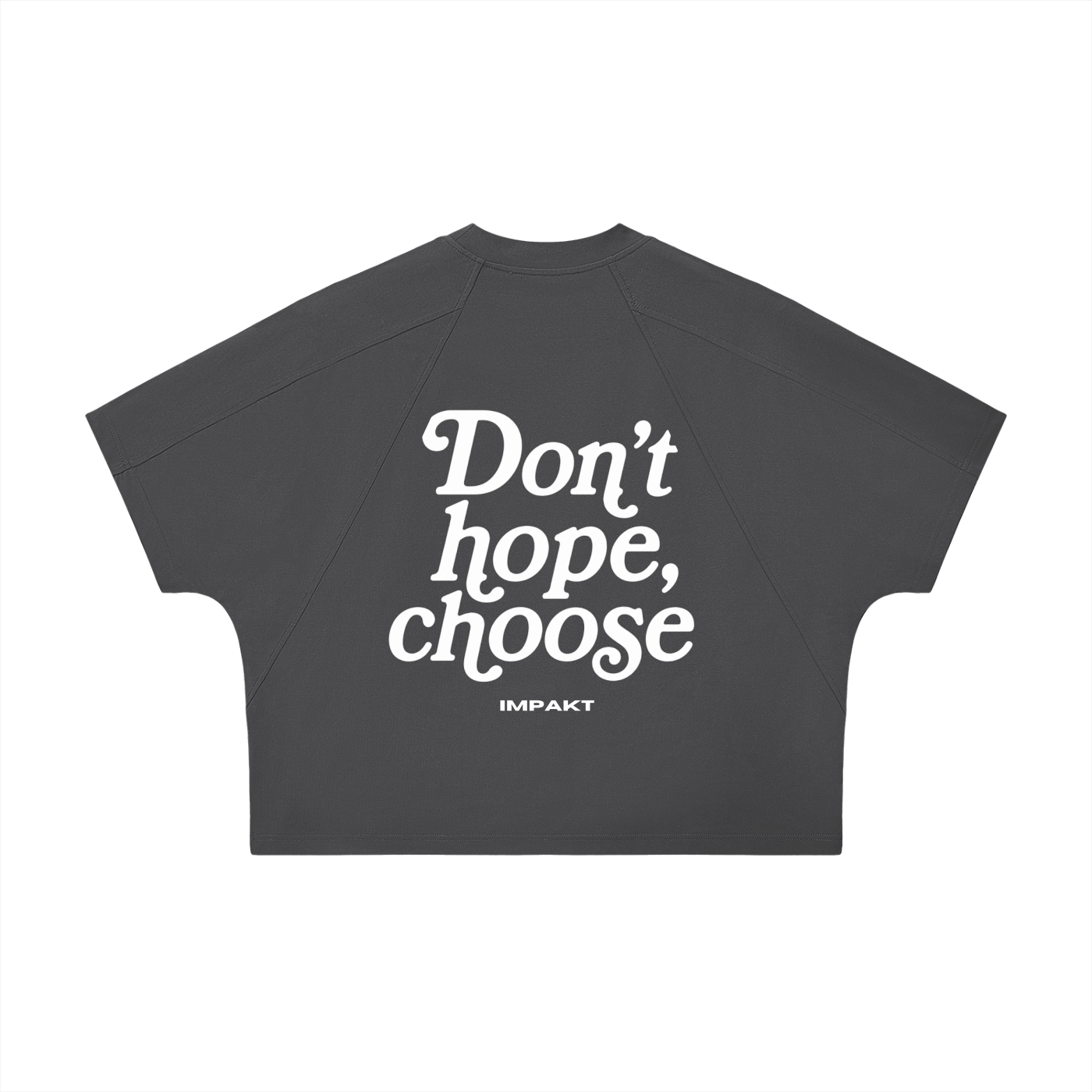 Unisex Boxy Tonal Paneling T-Shirt