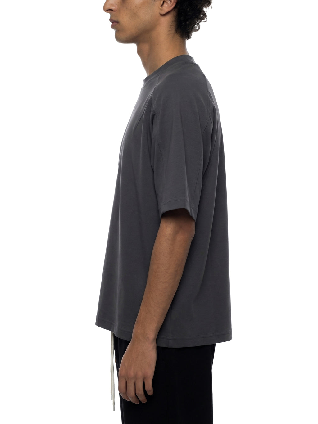 Unisex Boxy Tonal Paneling T-Shirt