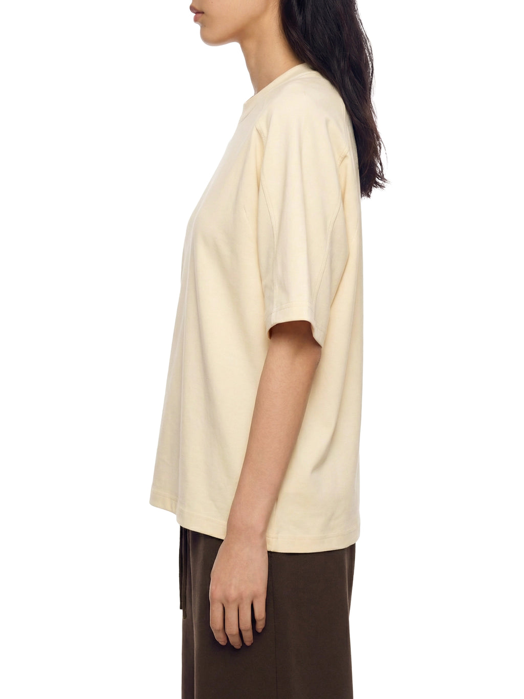 Unisex Boxy Tonal Paneling T-Shirt