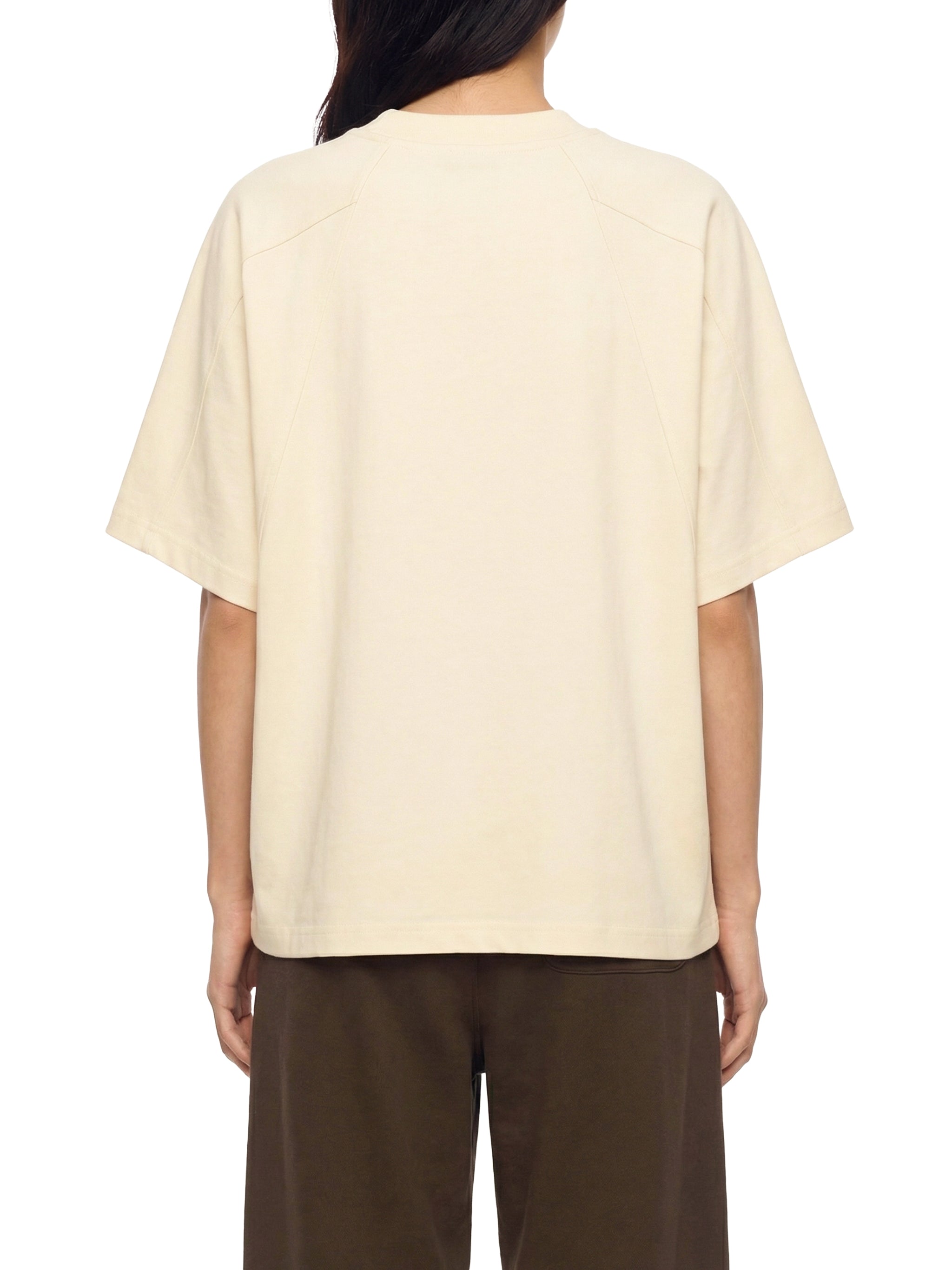 Unisex Boxy Tonal Paneling T-Shirt
